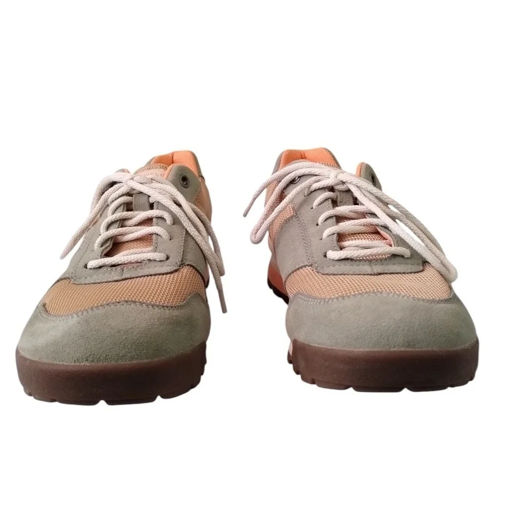 Merrell Womens 9.5  Solo Green‎ Orange Low Top Lace Up Sneaker Shoes Outdoor